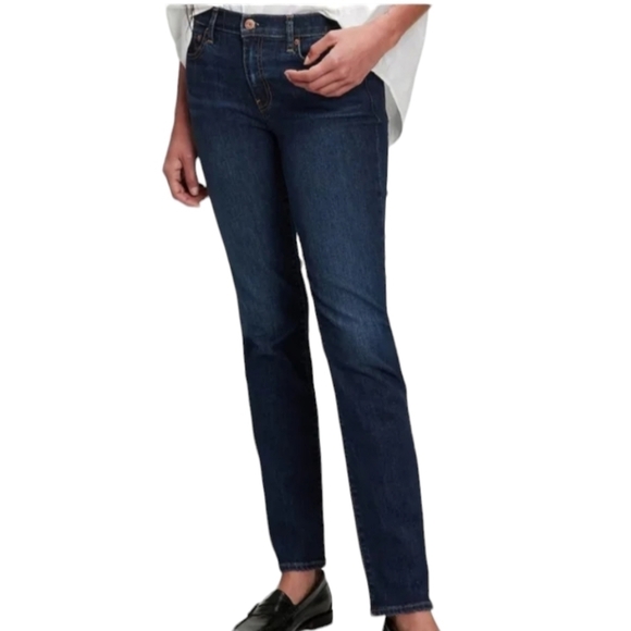 GAP Premium Skinny Dark Wash Jeans - Picture 1 of 8
